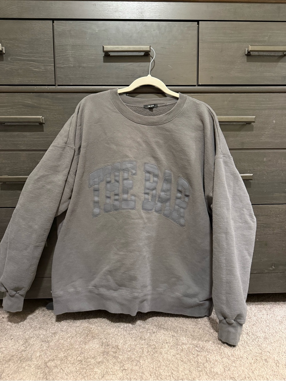 The bar sweatshirt
